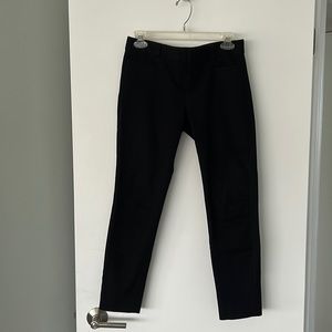 Banana Republic black trouser pants, size 2